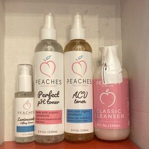 Peaches Skincare Read Description